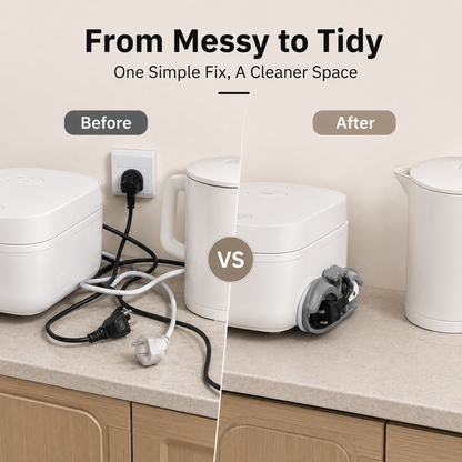 Self-Adhesive Cable Holder – Keep Cords Neat and Tangle-Free
