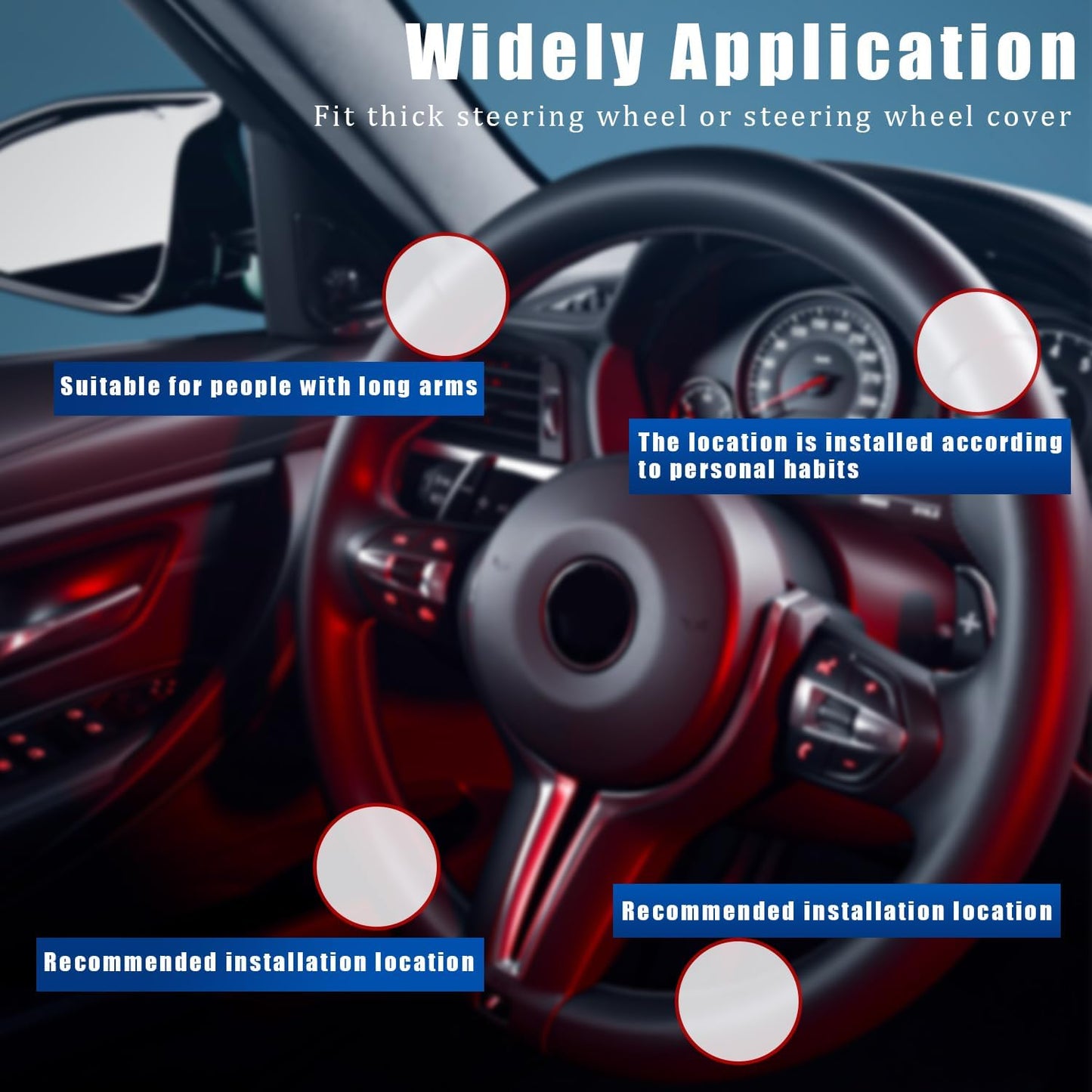 🔥BUY MORE SAVE MORE🔥Car Steering Wheel Booster