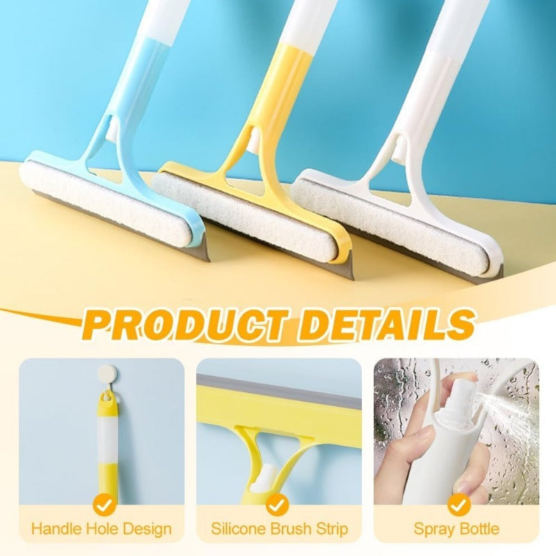 🔥Buy more save more🔥BrightSwipe 3 in 1 Window Squeegee Cleaner with Spray Bottle