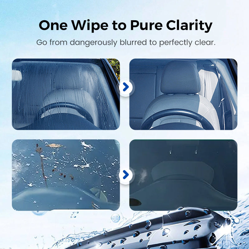 🔥BUY MORE SAVE MORE🔥 Auto Glass Side Window Oil Film Removal Cleaner