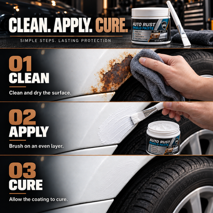 Car Metal Rust Protection Paste + Free Brush – 6 Color Options