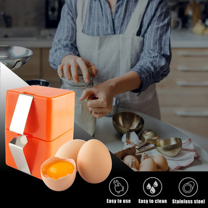 Quick Egg Cracker Tool – Open Hundreds Of Eggs Faster & Cleaner