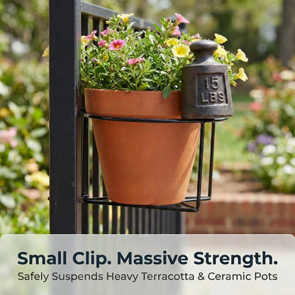 🌱Buy More Save More 🌿Railing Plant Hanger