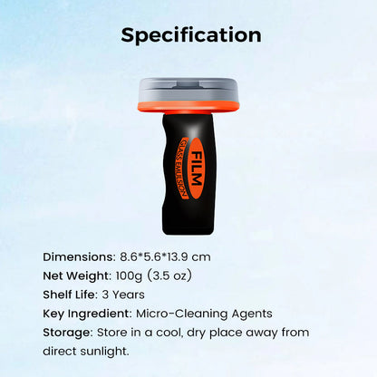 🔥BUY MORE SAVE MORE🔥 Auto Glass Side Window Oil Film Removal Cleaner
