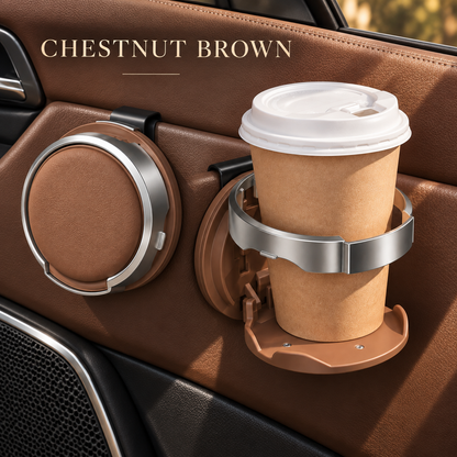 2-in-1 Foldable Car Cup Holder & Phone Stand