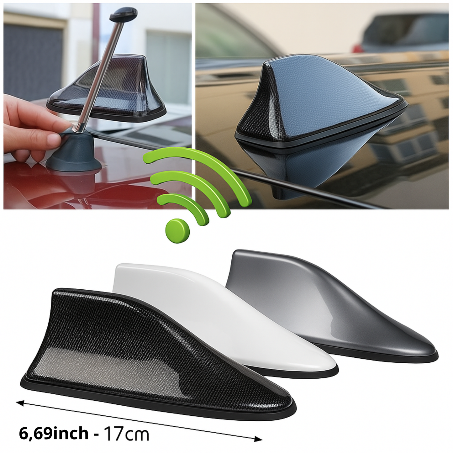 Shark Car Antenna Amplifier – Superior Radio Reception