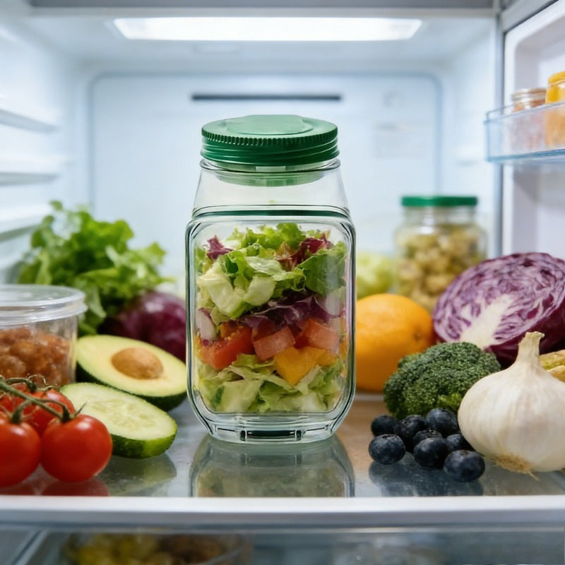 Side-Open Salad Jar-1000ML