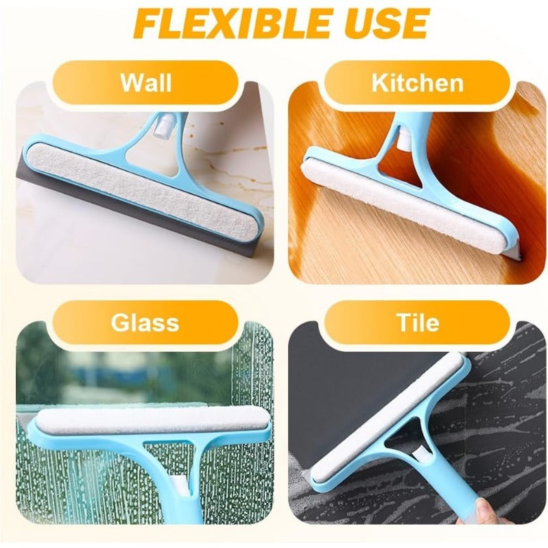🔥Buy more save more🔥BrightSwipe 3 in 1 Window Squeegee Cleaner with Spray Bottle