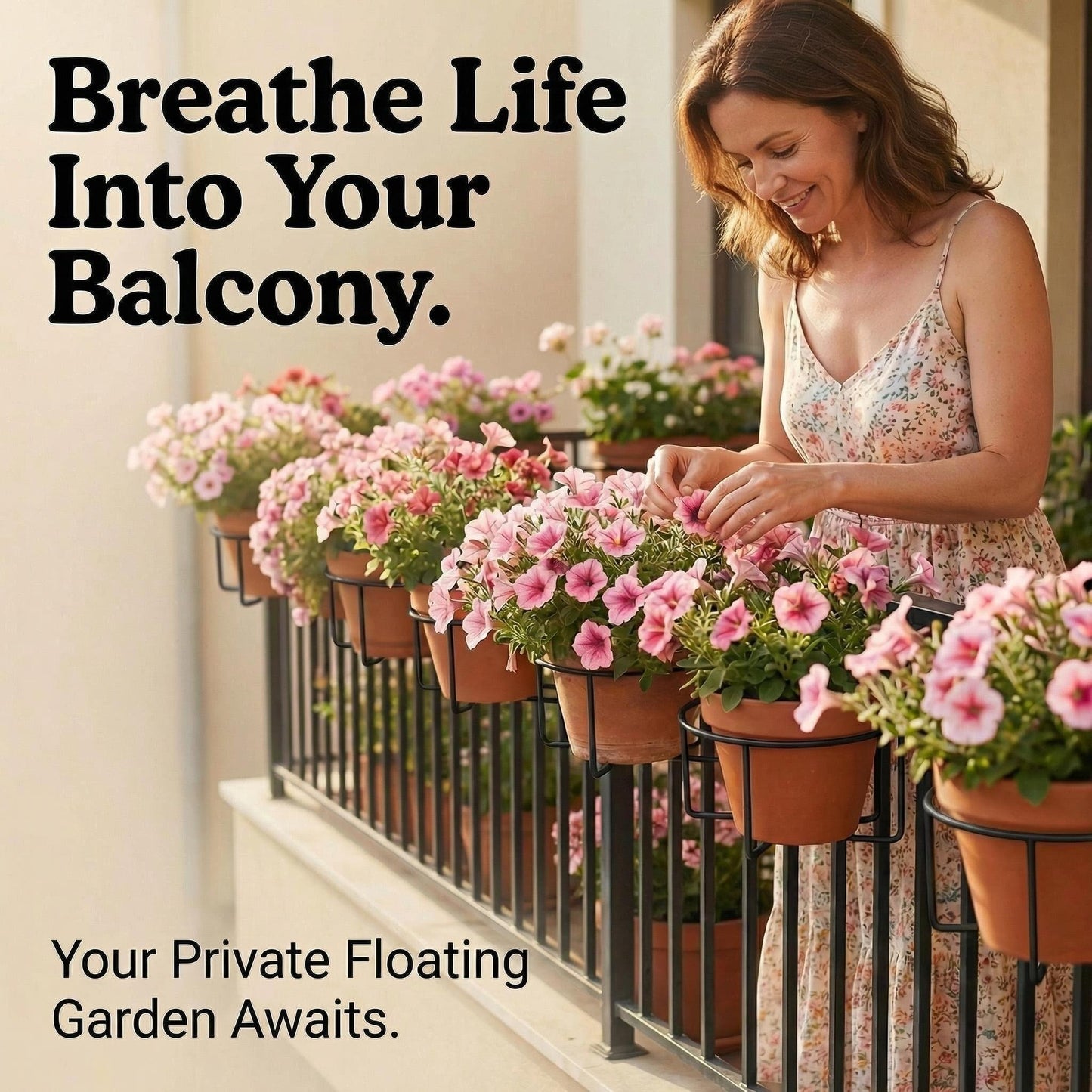 🌱Buy More Save More 🌿Railing Plant Hanger