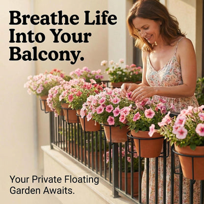 🌱Buy More Save More 🌿Railing Plant Hanger