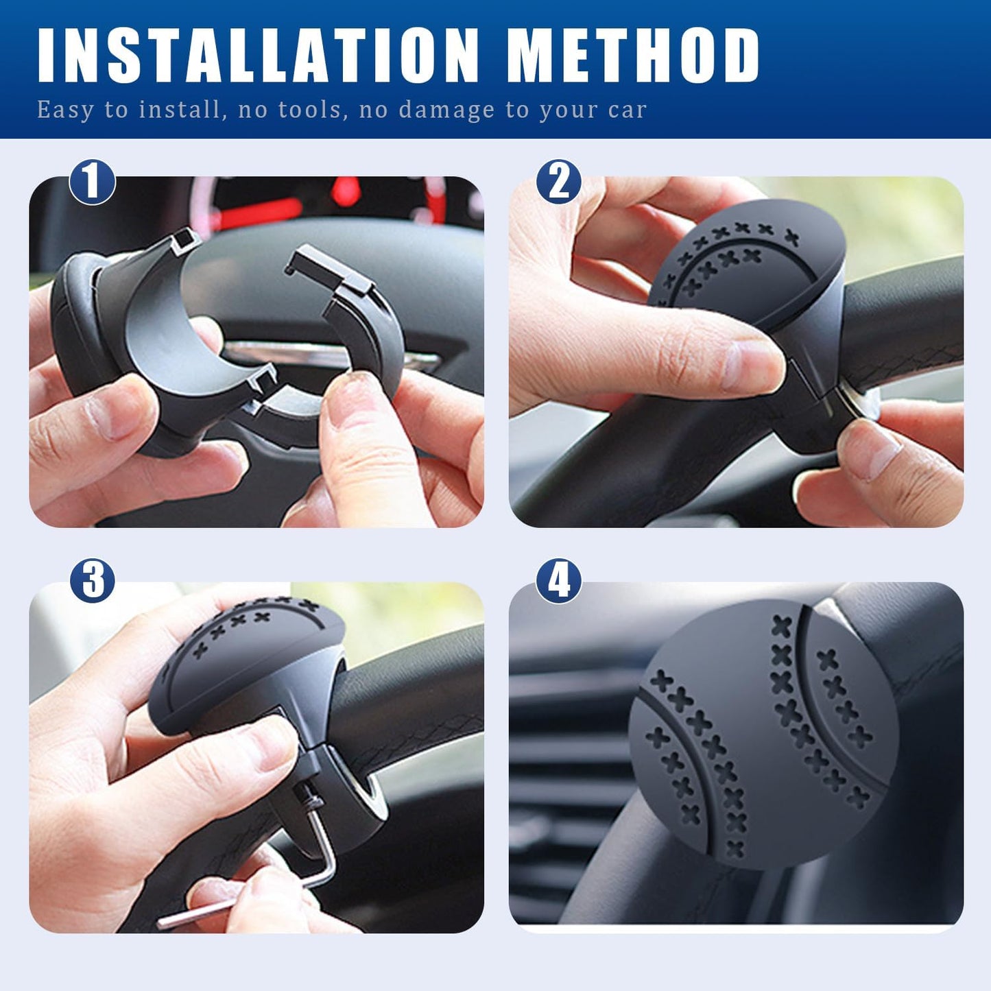 🔥BUY MORE SAVE MORE🔥Car Steering Wheel Booster