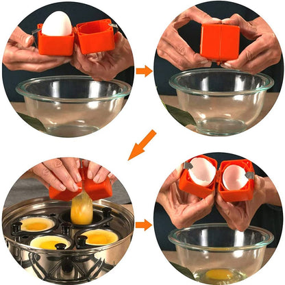 Quick Egg Cracker Tool – Open Hundreds Of Eggs Faster & Cleaner