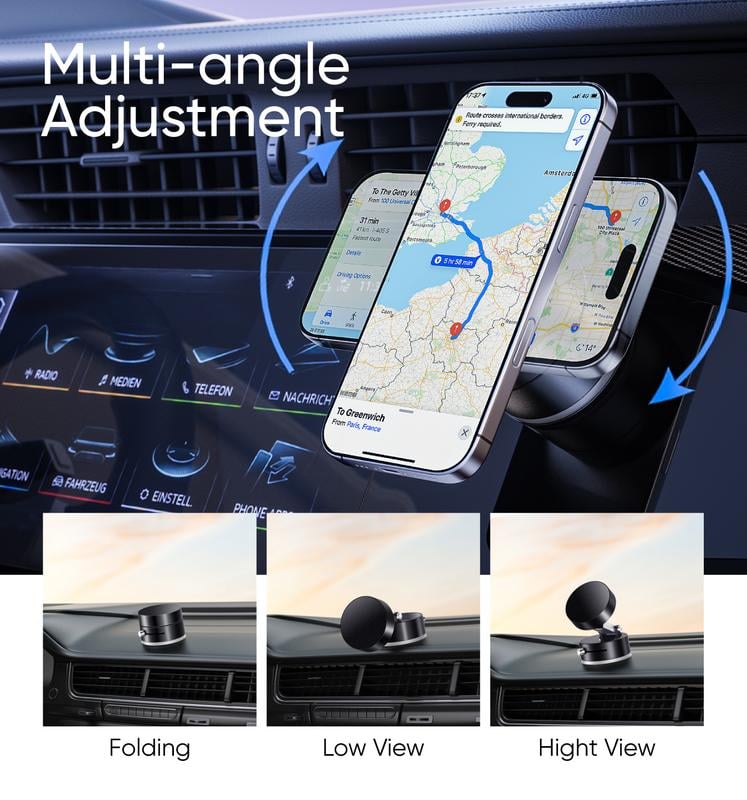 🔥Vacuum Magnetic Phone Stand - Strong Magnet