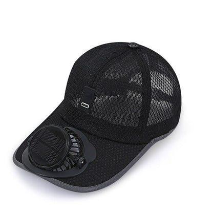 🧢☀️ Solar Powered Baseball Cap – Stay Cool Anywhere