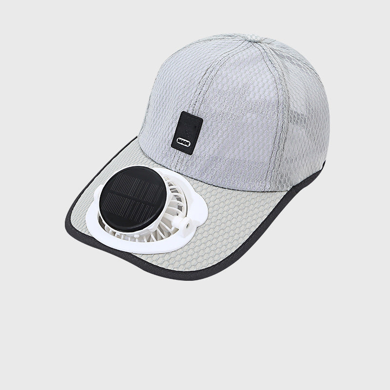 🧢☀️ Solar Powered Baseball Cap – Stay Cool Anywhere