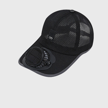 🧢☀️ Solar Powered Baseball Cap – Stay Cool Anywhere